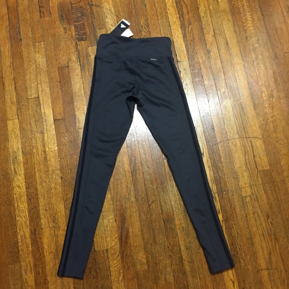NWT Adidas 3 Striped legging - XS ONLY - Picture 4 of 6